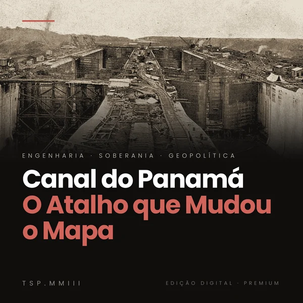Capa do e-book Canal do Panamá: O Atalho que Mudou o Mapa