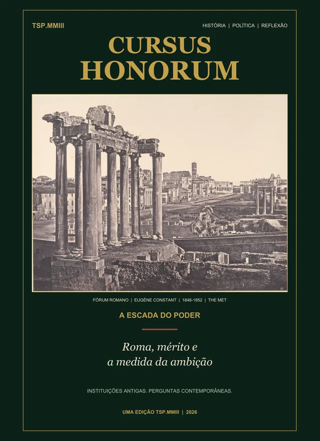 Capa do e-book Cursus Honorum: A Escada do Poder