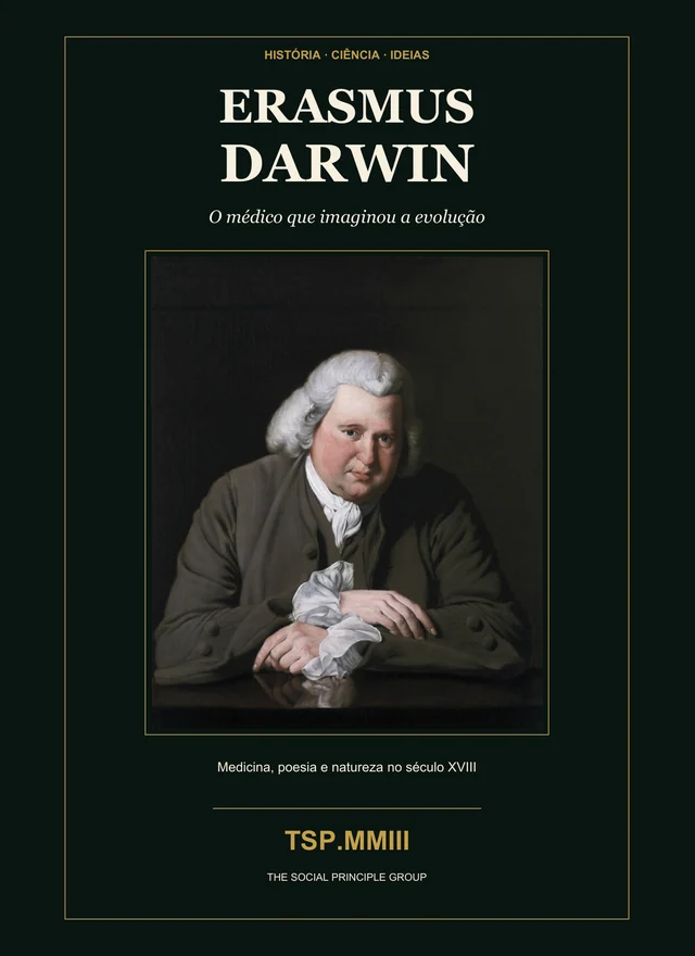 Capa do e-book Erasmus Darwin: O Médico que Imaginou a Evolução
