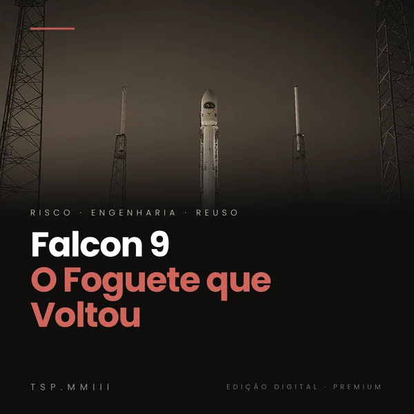 Capa do e-book Falcon 9: O Foguete que Voltou