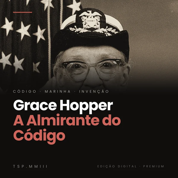 Capa do e-book Grace Hopper: A Almirante do Código