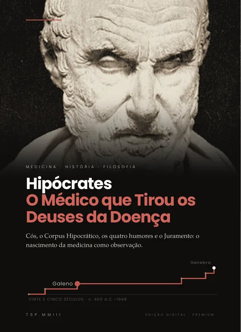 Capa do e-book Hipócrates: O Médico que Tirou os Deuses da Doença