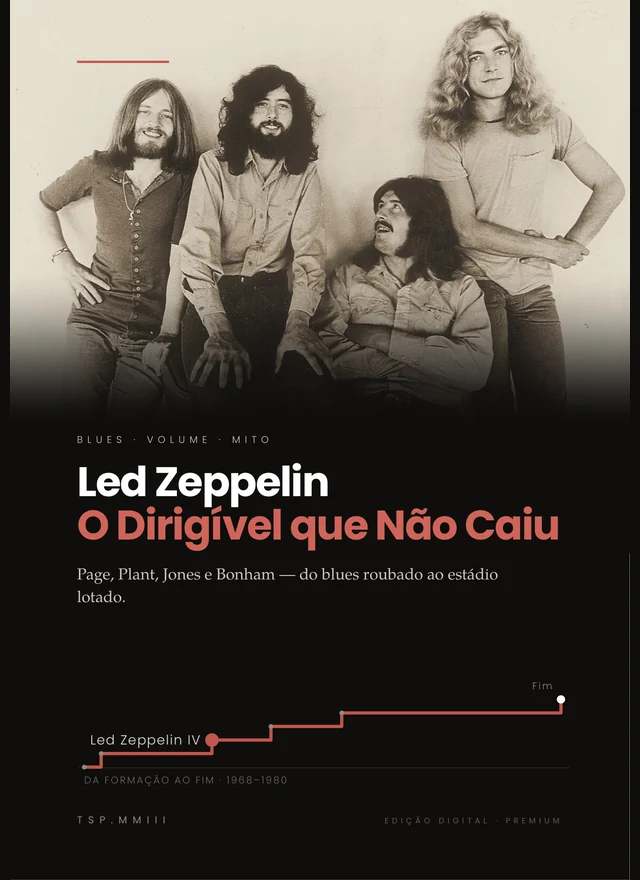 Capa do e-book Led Zeppelin: O Dirigível que Não Caiu