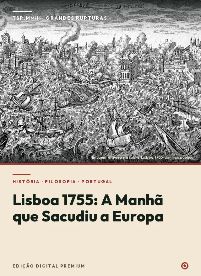 Capa do e-book Lisboa 1755: A Manhã que Sacudiu a Europa