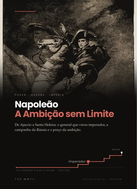 Capa do e-book Napoleão: A Ambição sem Limite