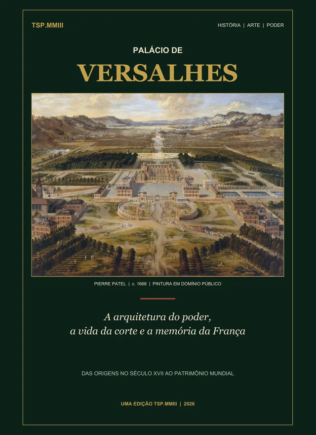 Capa do e-book Palácio de Versalhes: A Arquitetura do Poder