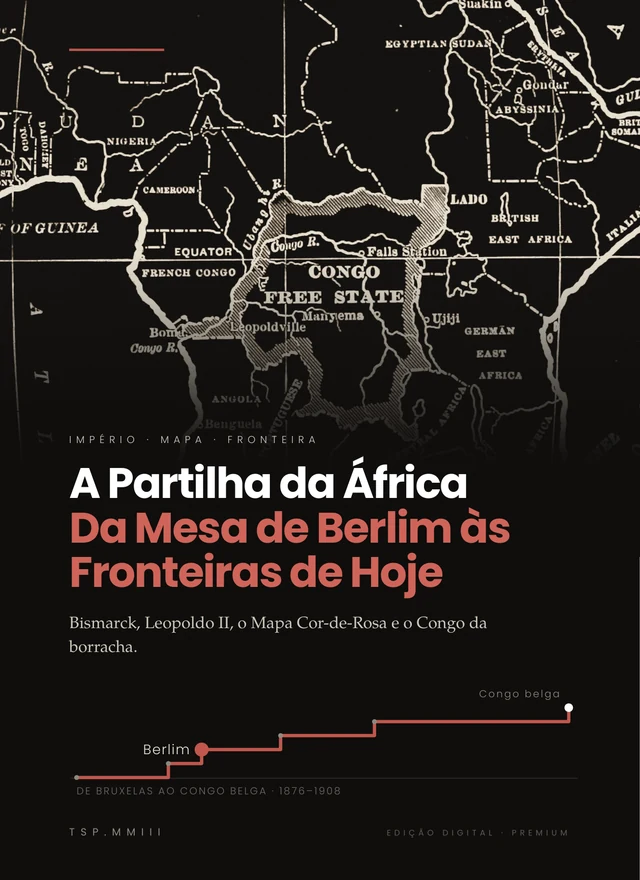 Capa do e-book A Partilha da África: Da Mesa de Berlim às Fronteiras de Hoje