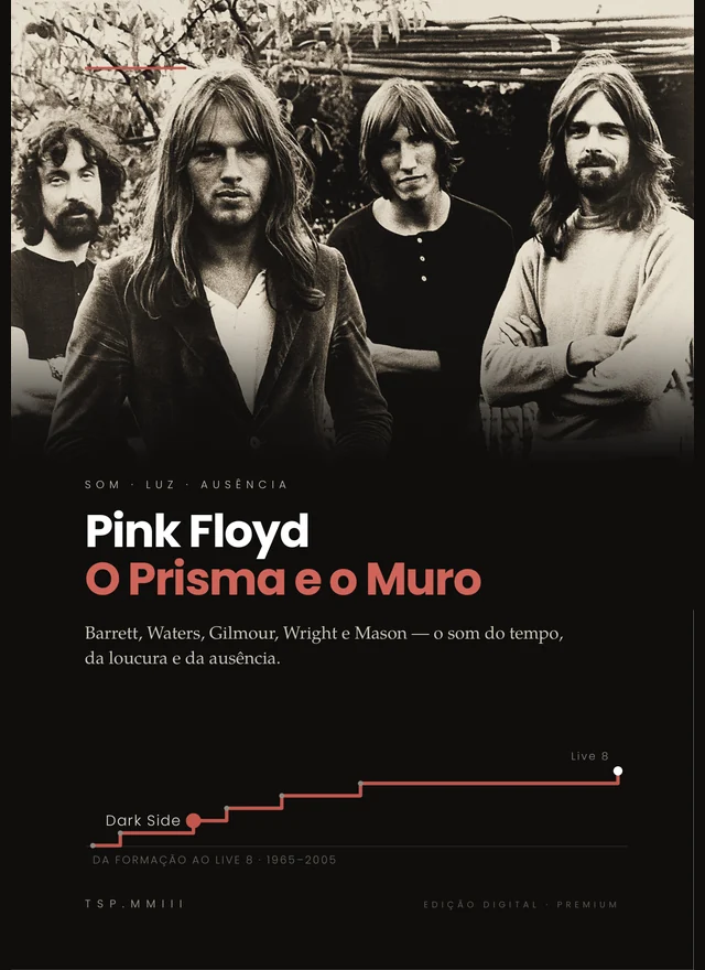 Capa do e-book Pink Floyd: O Prisma e o Muro