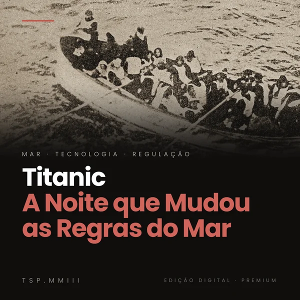 Capa do e-book Titanic: A Noite que Mudou as Regras do Mar